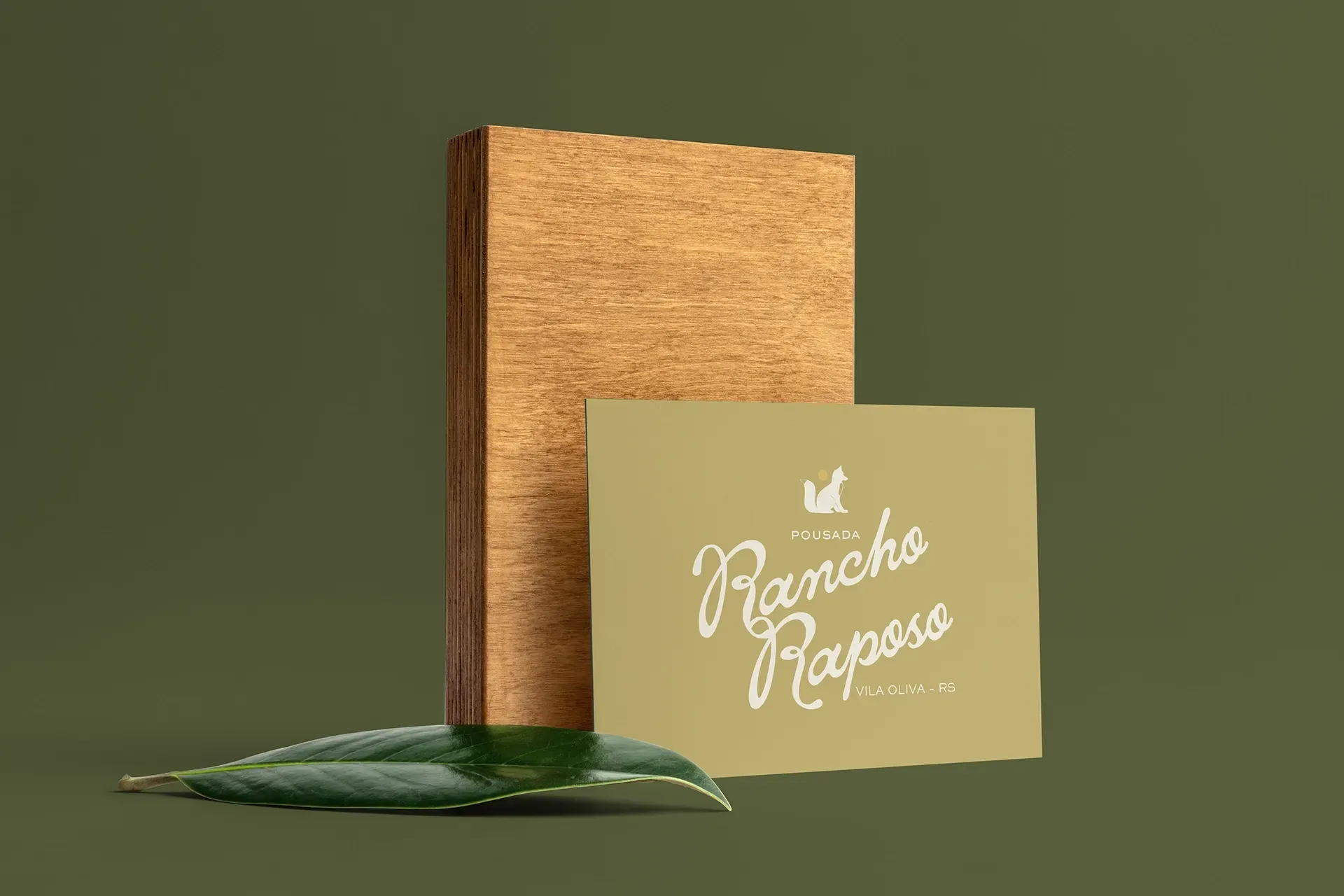 Rancho Raposo visual identity applied, image 4.