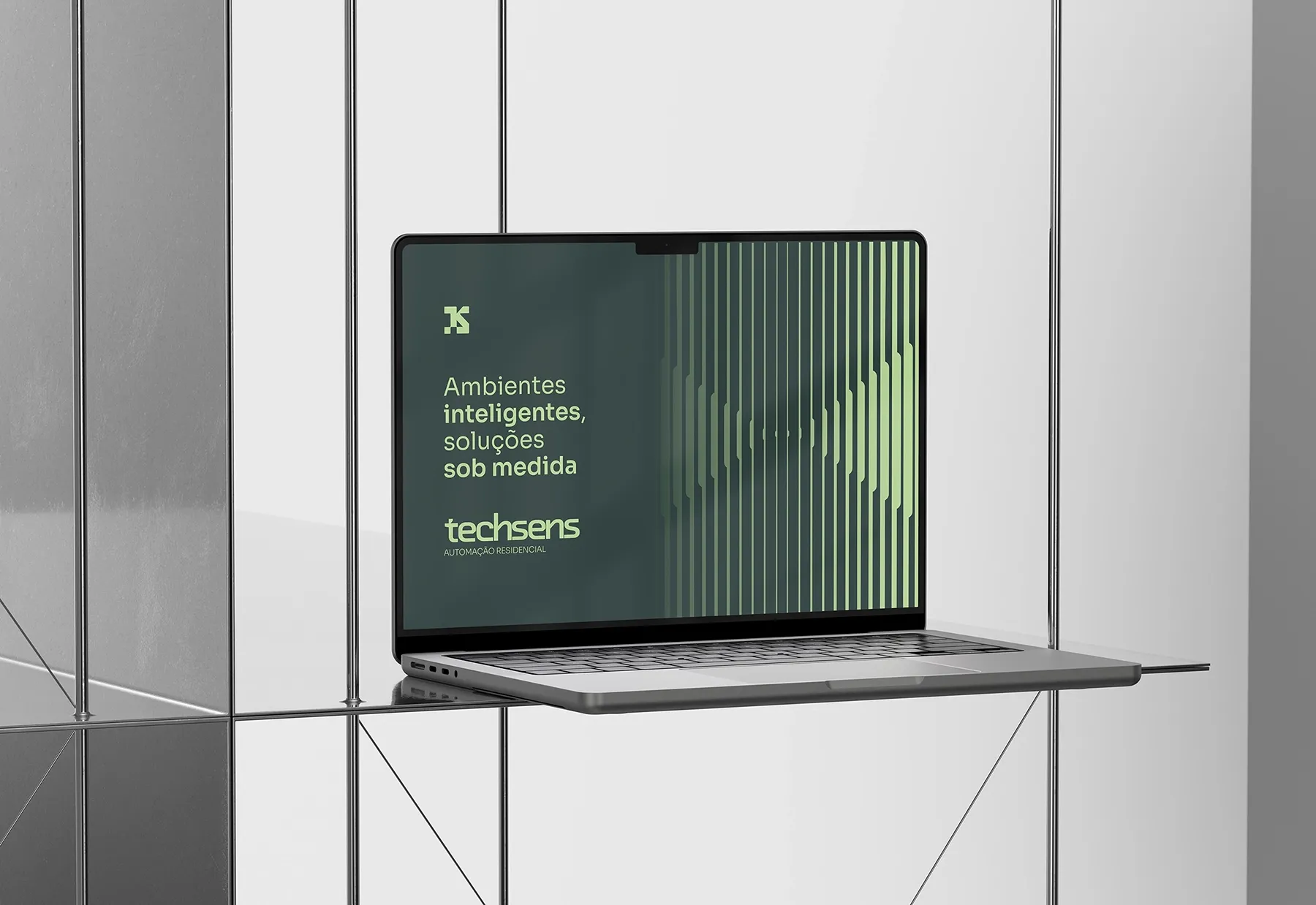Aplicação da identidade visual da Techsens, imagem 4.