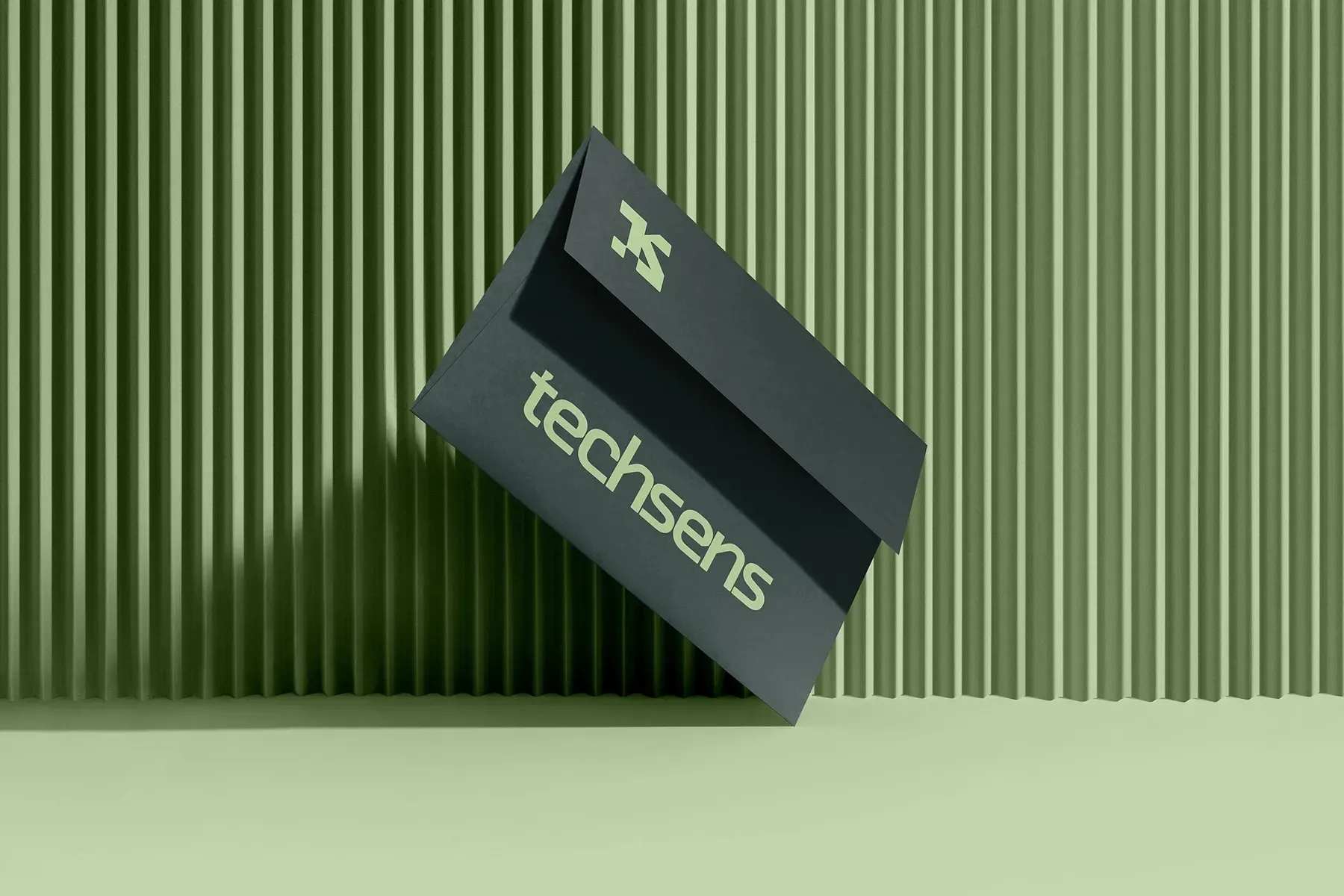 Aplicação da identidade visual da Techsens, imagem 6.