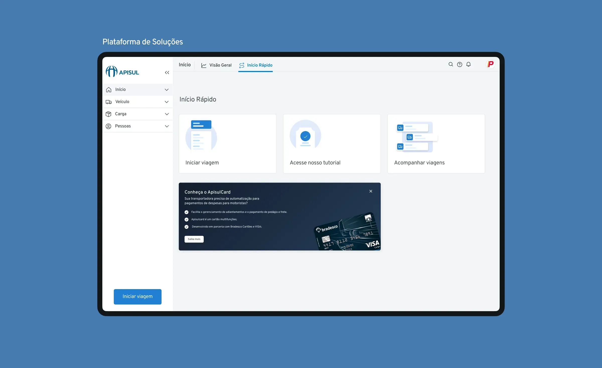 Dashboard with charts tracking operations.