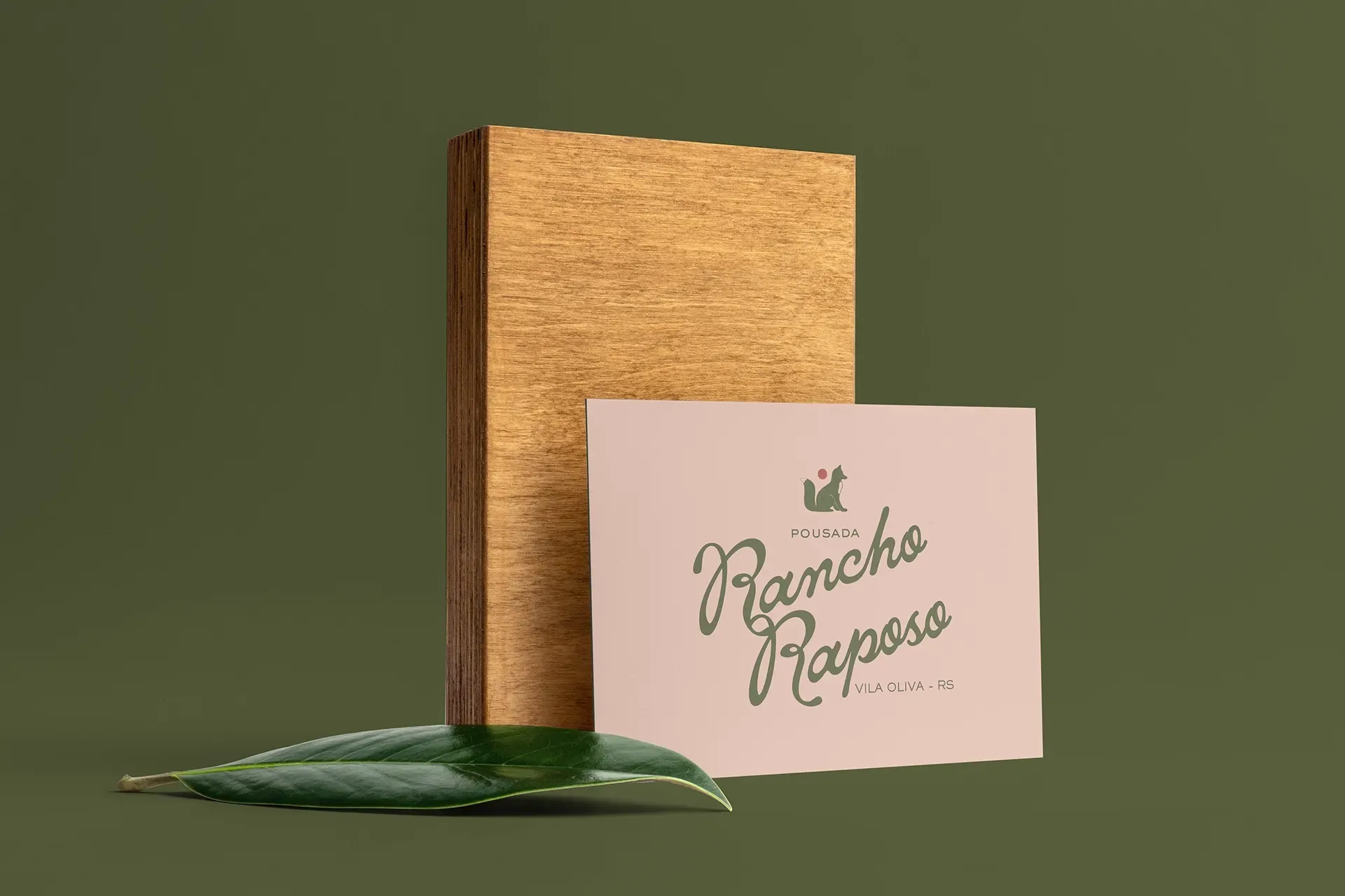 Rancho Raposo visual identity applied, image 7.