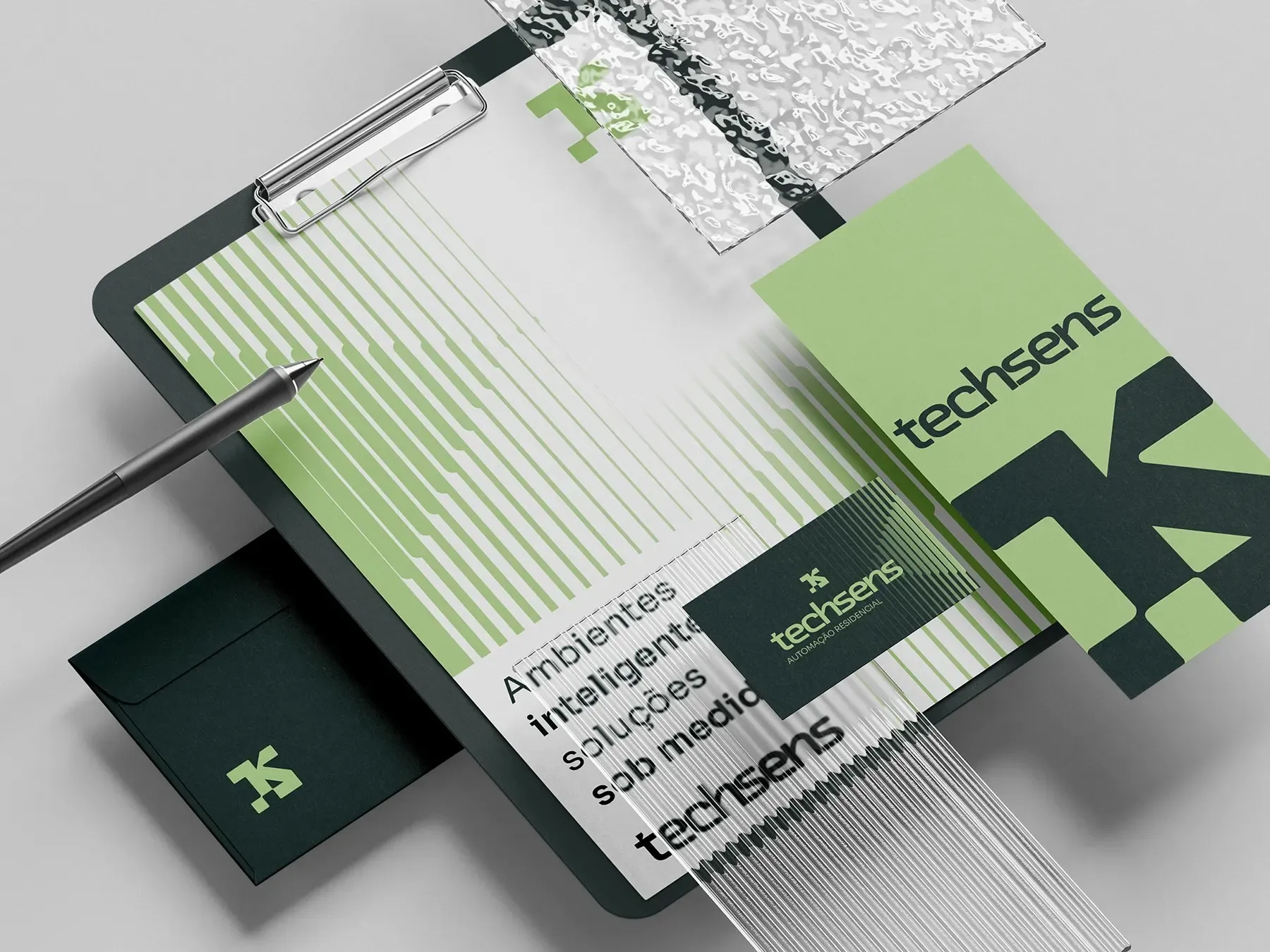Aplicação da identidade visual da Techsens, imagem 7.