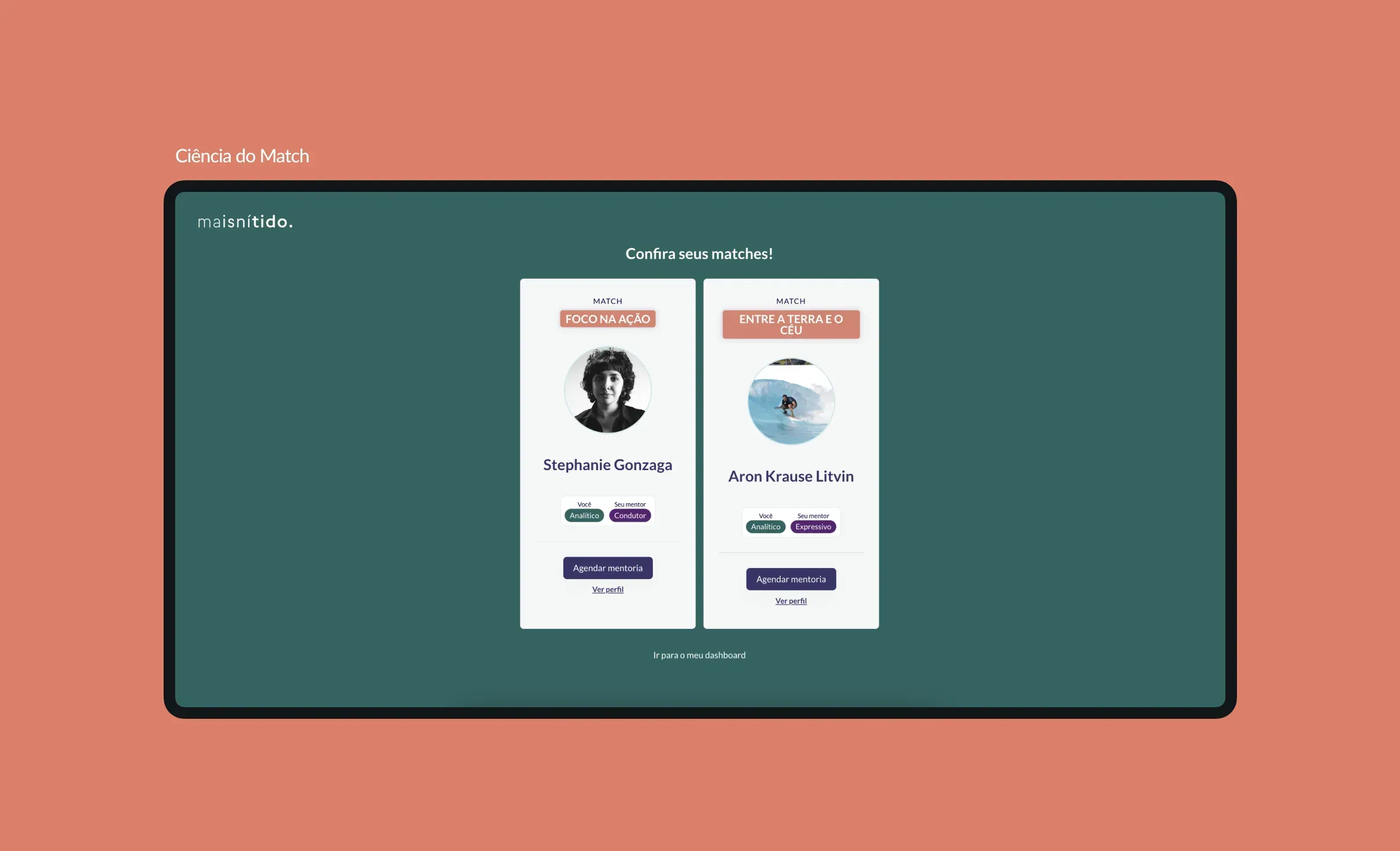 Screen for scheduling a mentoring session.