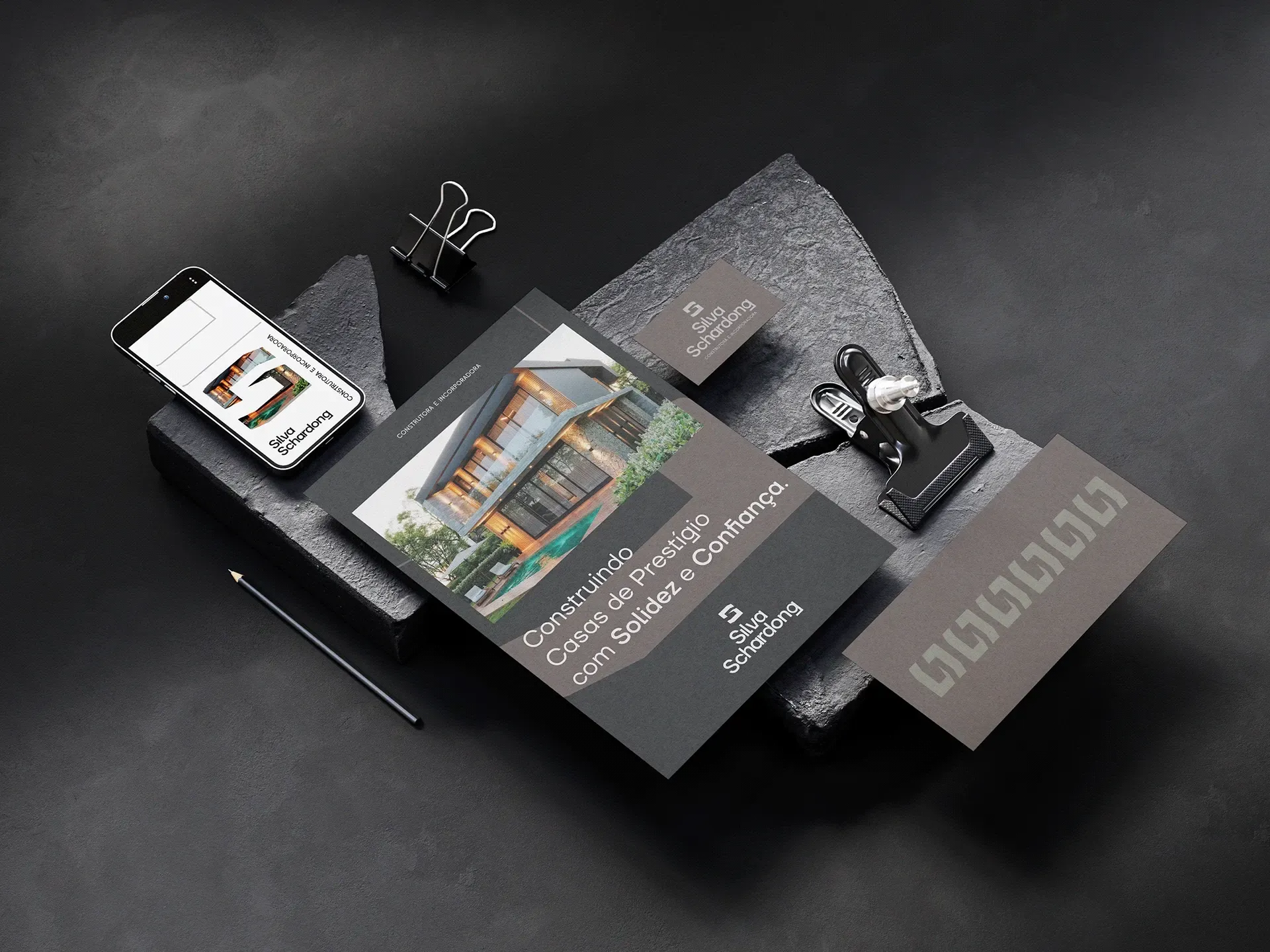 Silva Schardong visual identity applied, image 8.