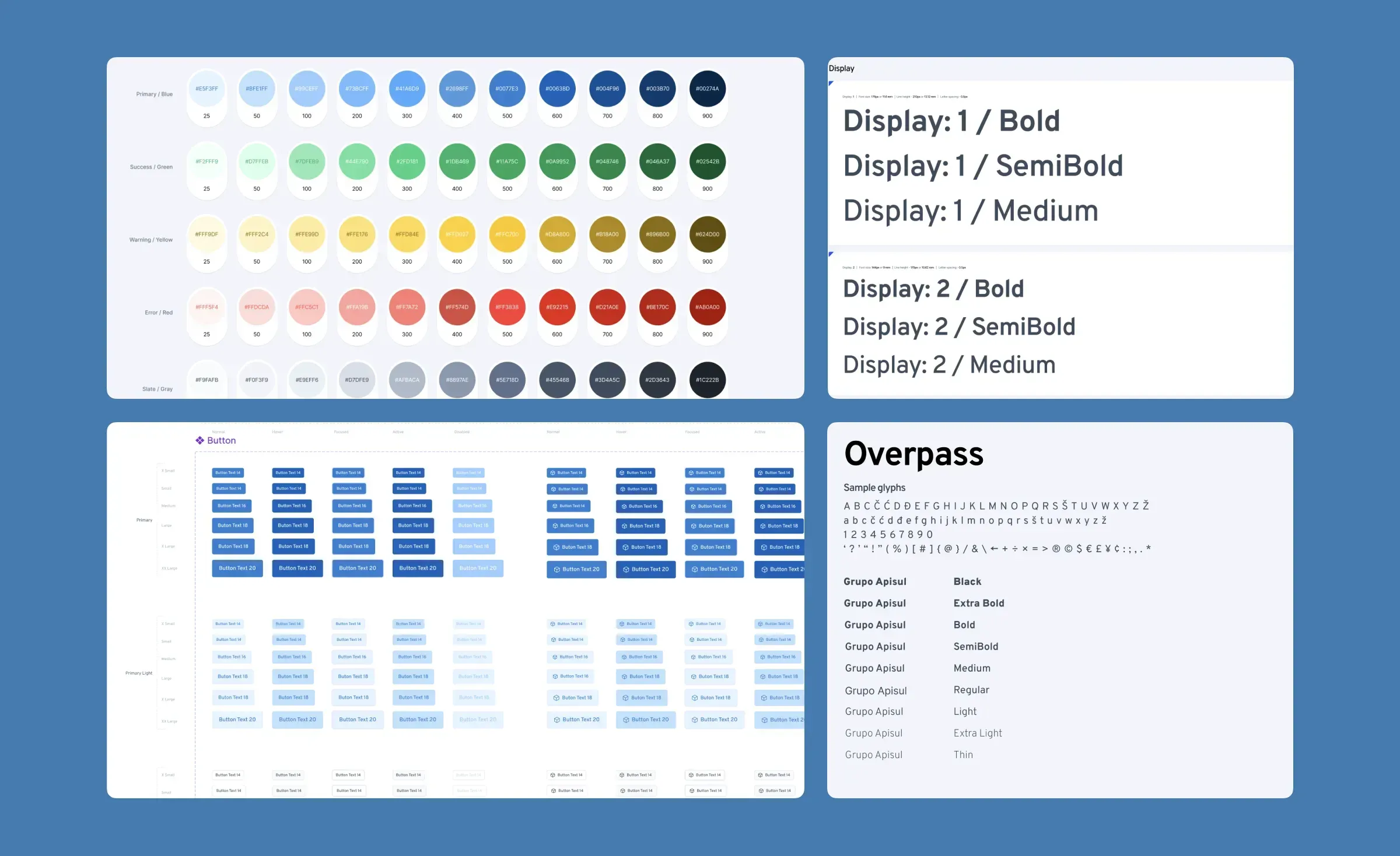 Apisul platform screen showing a consolidated view of the operation.